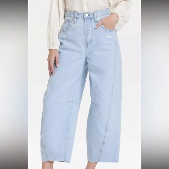 Universal Thread Light Blue Flare Jeans - Picture 1 of 9